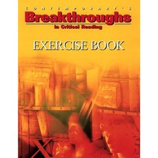 Breakthroughs in Critical Reading Exercise Book Paperback, McGraw-Hill Education