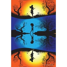 Journal Your Life's Journey: Illustration 1 Lined Journal 6 X 9 100 Pages Paperback, Createspace Independent Publishing Platform