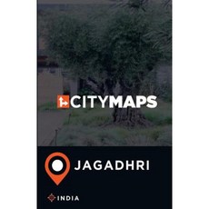 印度賈加德里城市地圖平裝本, Createspace獨立發布平台