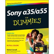 Sony Alpha Slt-A35 / A55 for Dummies Paperback
