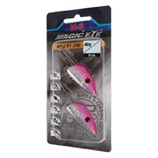 NS黑洞魔法眼多頭鉛頭鉤 粉色, 48克, 2件