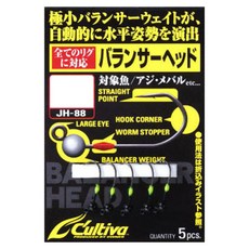 Owner Cultiva 岩魚跳汰機頭 0.4g JH-88, 5件