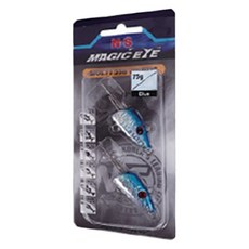 NS黑洞魔法眼多頭鉛頭 藍色, 75克, 2件