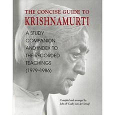 Concise Guide to Krishnamurti Paperback, K Publications