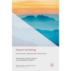 Impact Investing: Instruments Mechanisms and Actors Hardcover, Palgrave MacMillan