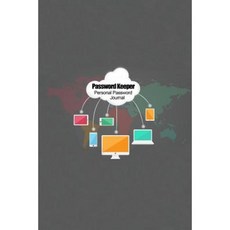 Password Keeper: Personal Password Journal (Networked Cover) Paperback, Createspace