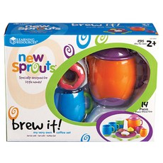 Learning Resources 咖啡屋遊戲 14p 套組 LER9263, 混色