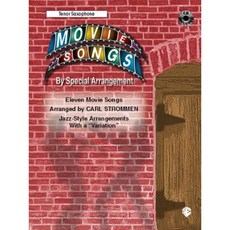 Movie Songs by Special Arrangement (Jazz-Style Arrangements with a "Variation"): Tenor Saxophone Book & CD Paperback, Alfred Music