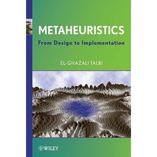Metaheuristics: From Design to Implementation Hardcover, Wiley