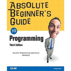 Absolute Beginner's Guide to Programming Paperback, Que
