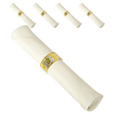 아리코 25kitchen 호텔 레스토랑 솔리드 냅킨 48 x 48 cm, 아이보리, 5개