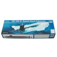 Trumpeter 1:144 미해군 Seawolf 급 공격용잠수정 프라모델, 1개