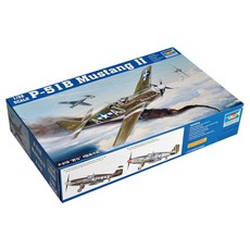 Trumpeter 1:32 US P-51B MUSTANG 전투기 프라모델, 1개