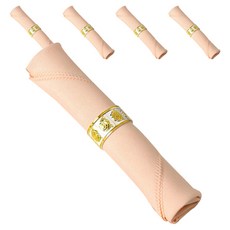 아리코 25kitchen 호텔 레스토랑 솔리드 냅킨 48 x 48 cm, 샴페인, 5개