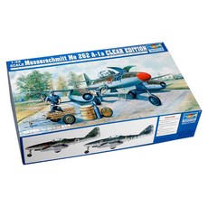 Trumpeter 1:32 독일 MesserschmittMe 262 A-1a Clear Type 프라모델, 1개