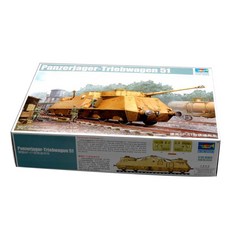 Trumpeter 1:35 독일 BP-51 PzJg Triebwagen Railcar 프라모델, 1개