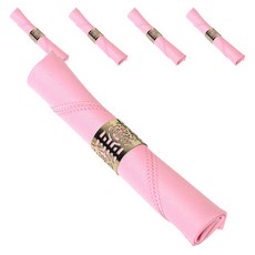 아리코 25kitchen 호텔 레스토랑 솔리드 냅킨 48 x 48 cm, 핑크, 5개