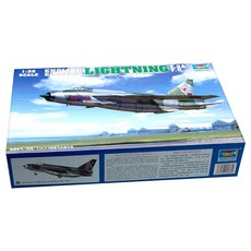 Trumpeter 1:32 English Electric Lightning F.2A/F.6 Type 제트기 프라모델, 1개
