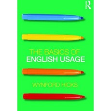 The Basics of English Usage Paperback, Routledge