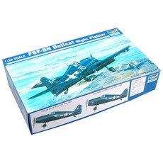 Trumpeter 1:32 US F6F-5NHellcat 야간 전투기 프라모델, 1개