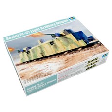 Trumpeter 1:35 러시아 PL-37 Light Artillery Wagon 프라모델, 1개