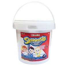 스쿠시 캐리X스쿠시 대용량버켓 2색혼합 클레이, 레드, 옐로우, 1kg, 1개