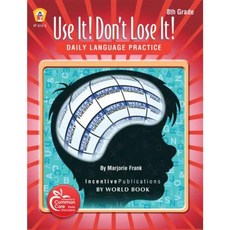 Language Daily Skills Practice 8th Grade Paperback, Incentive Publications