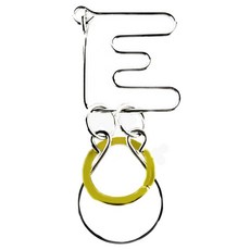 메탈 매직 링 캐스트퍼즐 HC110, 혼합 색상, 1개