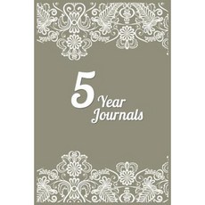 5 Year Journals: 5 Years of Memories Blank Date No Month 6 X 9 365 Lined Pages Paperback, Createspace Independent Publishing Platform