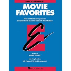 Essential Elements Movie Favorites: Piano Accompaniment Paperback, Hal Leonard Publishing Corporation