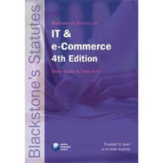 Blackstone's Statutes on It and E-Commerce Paperback, Blackstone Press