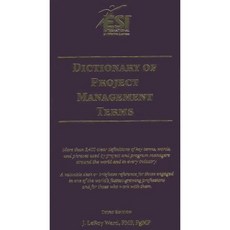 Dictionary of Project Management Terms Paperback, Esi International