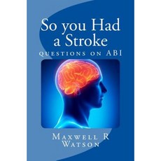 So You Had a Stroke: Questions on ABI Paperback, Createspace
