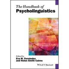 The Handbook of Psycholinguistics Hardcover, Wiley-Blackwell