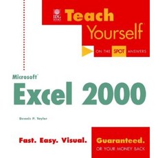 Teach Yourself Microsoft Excel 2000 Paperback, Wiley