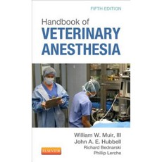 Handbook of Veterinary Anesthesia Paperback, Mosby