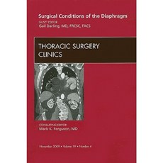 Surgical Conditions of the Diaphragm an Issue of Thoracic Surgery Clinics Hardcover, Saunders