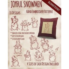 Joyful Snowmen Hand Embroidery Patterns Paperback, Createspace