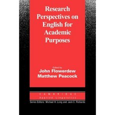 Research Perspectives on English for Academic Purposes Paperback, Cambridge University Press