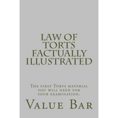 Law of Torts Factually Illustrated: The Last Torts Material You Will Need for Your Examination. Paperback, Createspace Independent Publishing Platform