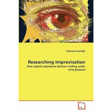 Researching Improvisation Paperback, VDM Verlag