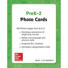World of Wonders Grade Pre-K Photo Cards Hardcover, McGraw-Hill Education