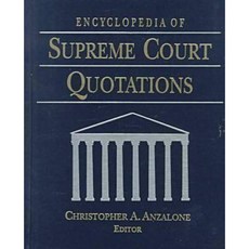 The Encyclopedia of Supreme Court Quotations Hardcover, Routledge