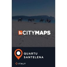 城市地圖 Quartu Santelena 義大利平裝本, Createspace獨立發布平台