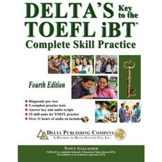 Delta's Key to the TOEFL iBT Paperback, Delta Publishing Company(IL)