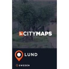 瑞典隆德城市地圖平裝本, Createspace獨立發布平台