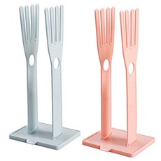 블럭마트 주방 다용도 고무장갑 건조대 건조선반, 랜덤 발송, 2개
