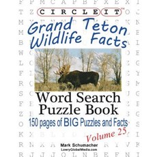 Circle It Grand Teton Wildlife Facts Word Search Puzzle Book Paperback, Lowry Global Media LLC