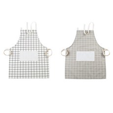 블럭마트 북유럽풍 앞치마, 랜덤 발송, 2개
