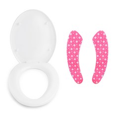 室內家用馬桶蓋中號O型+附馬桶蓋, 隨機發貨, 1套